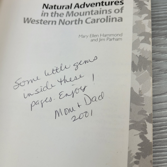 Western North Carolina Natural  Adventures Book - Outdoor Activities Mountains - Picture 7 of 7